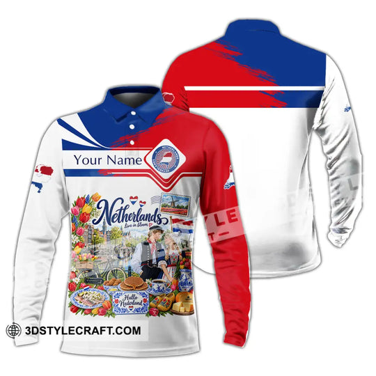 Unisex Shirt - Custom Netherlands Shirt style option 4