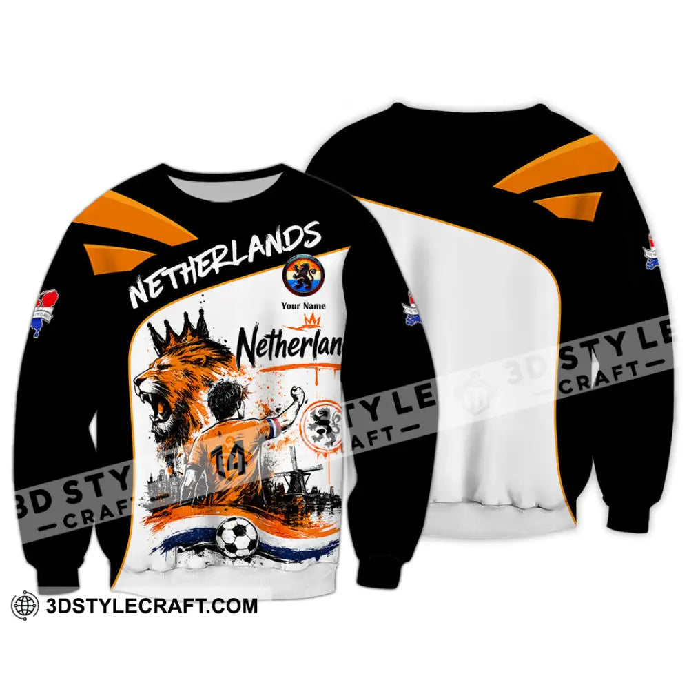 Unisex Shirt - Custom Netherlands World Cup 2026 Shirt - Long Sleeve / S - T-shirt