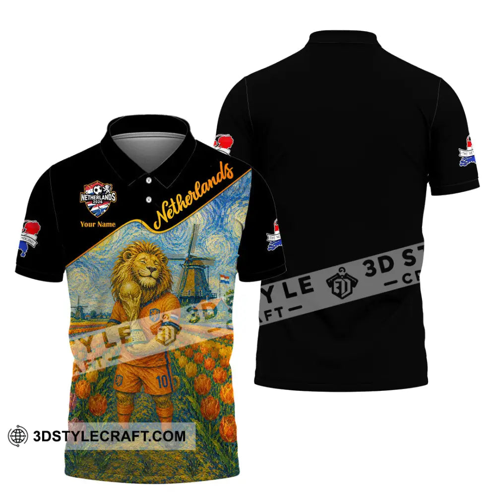 Unisex Shirt - Custom Netherlands World Cup 2026 Shirt - Polo Shirt / S - T-shirt