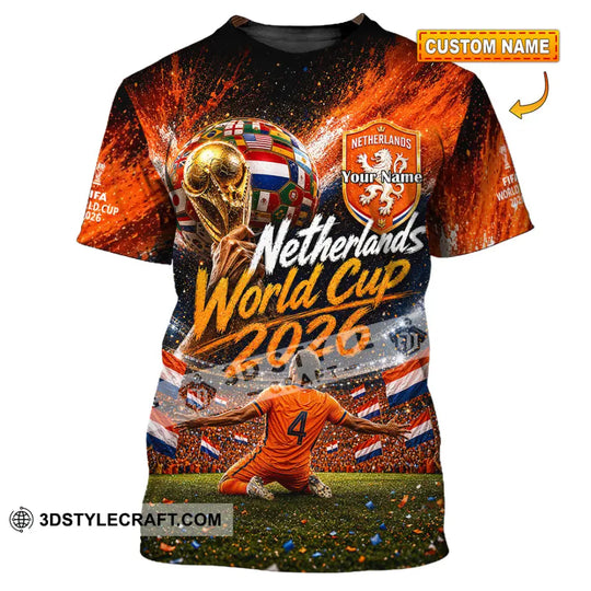 Unisex Shirt - Custom Netherlands Shirt style option 1