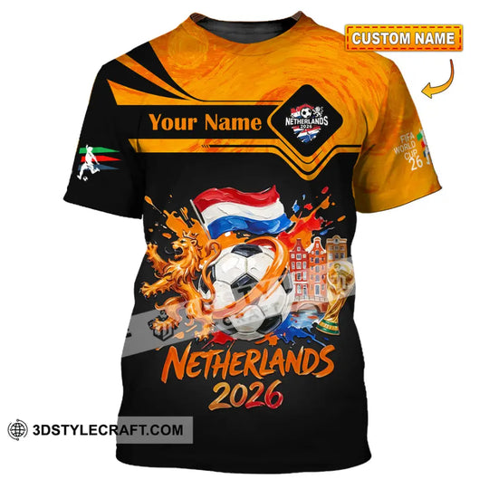 Unisex Shirt - Custom Netherlands Shirt style option 1