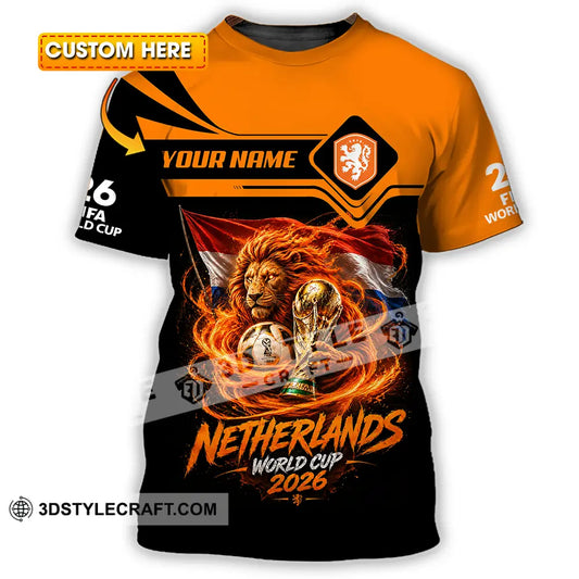 Unisex Shirt - Custom Netherlands World Cup 2026 Shirt - T-shirt