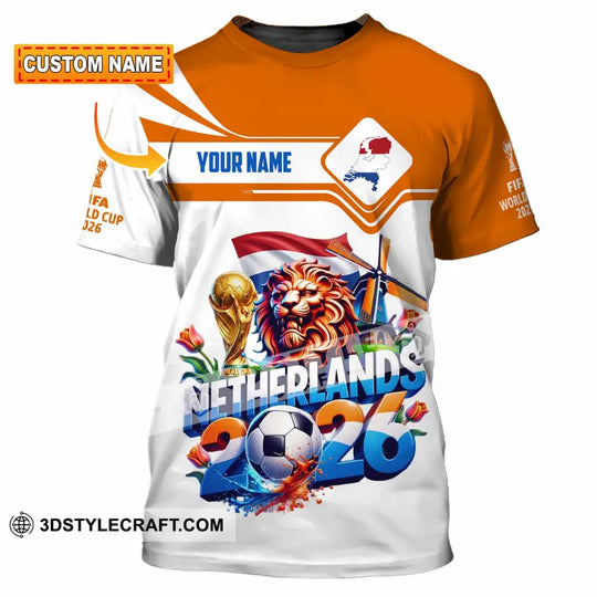 Unisex Shirt - Custom Netherlands Shirt style option 1