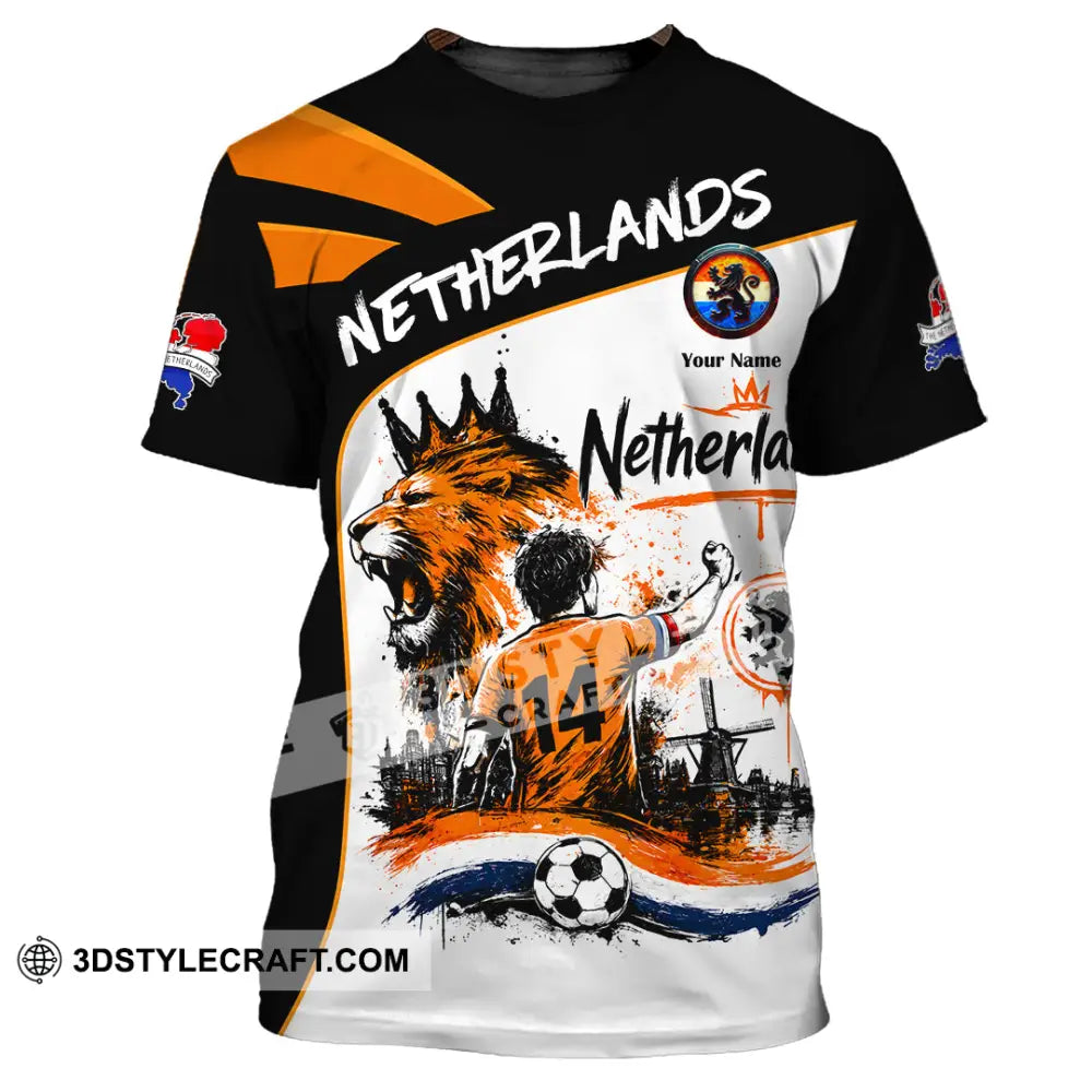 Unisex Shirt - Custom Netherlands World Cup 2026 Shirt - T-Shirt / S - T-shirt