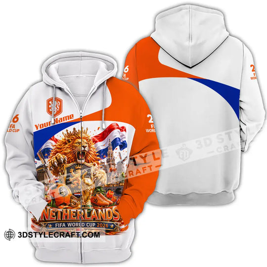 Unisex Shirt - Custom Netherlands Shirt style option 4
