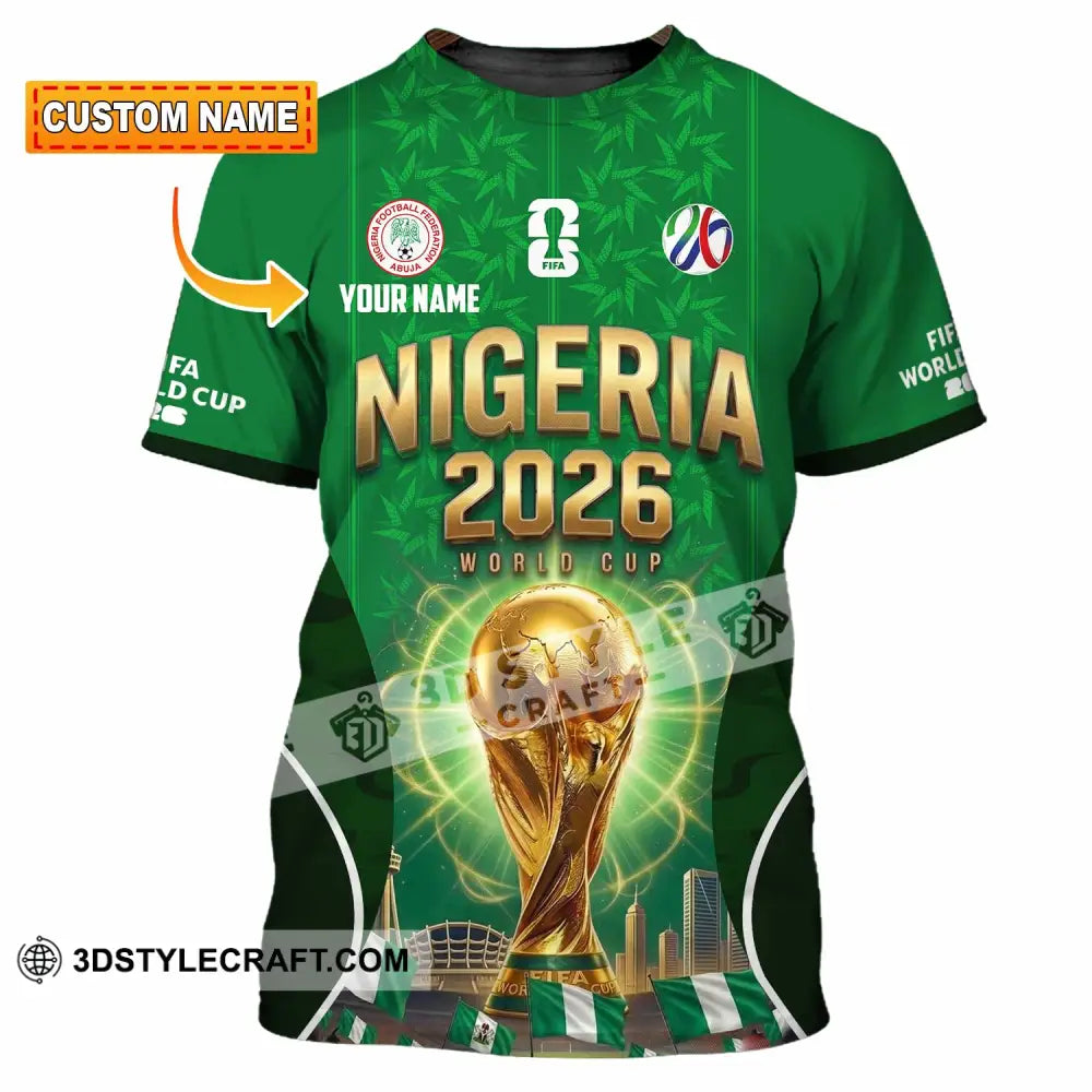 Unisex Shirt - Custom Nigeria World Cup 2026 Shirt - T-shirt