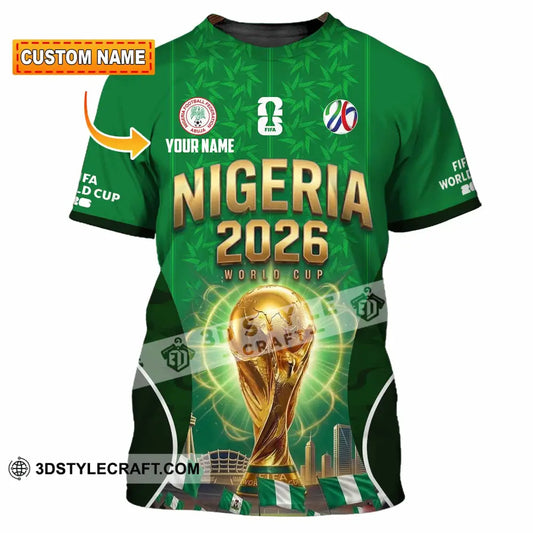 Unisex Shirt - Custom Nigeria World Cup 2026 Shirt - T-shirt
