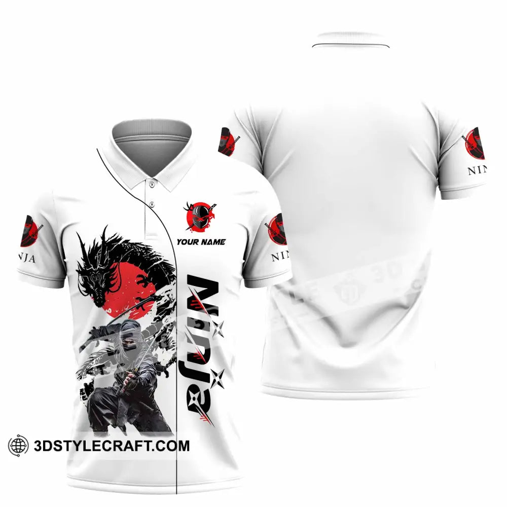 Unisex Shirt - Custom Ninja Design Shirt Polo Shirt / S T-shirt