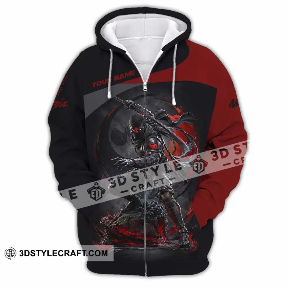 Unisex Shirt - Custom Ninja Shirt - Zipper Hoodie / S - T-shirt