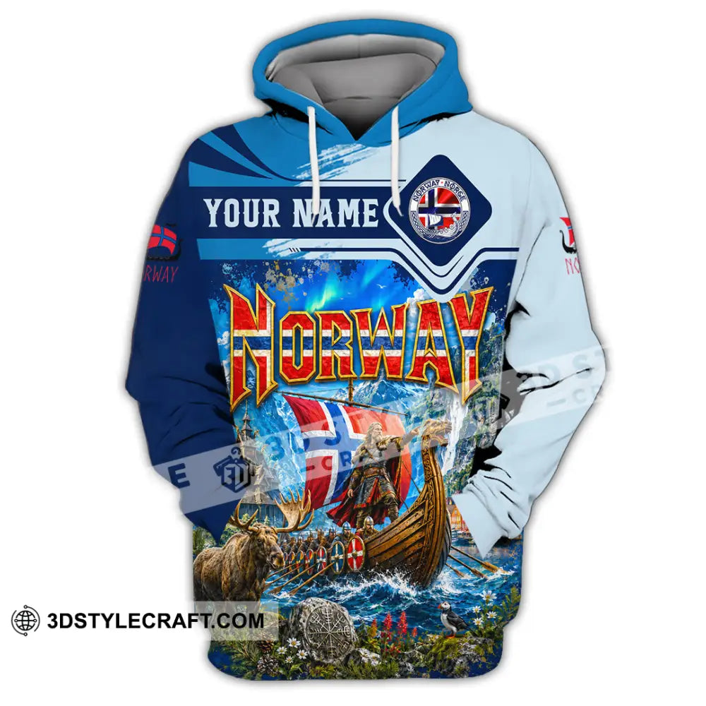Unisex Shirt - Custom Norway Shirt - Hoodie / S - T-shirt