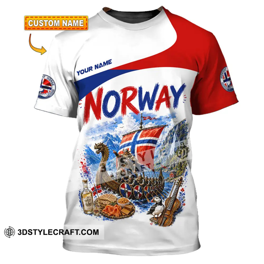 Unisex Shirt - Custom Norway Shirt - T-shirt