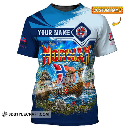 Unisex Shirt - Custom Norway Shirt style option 1