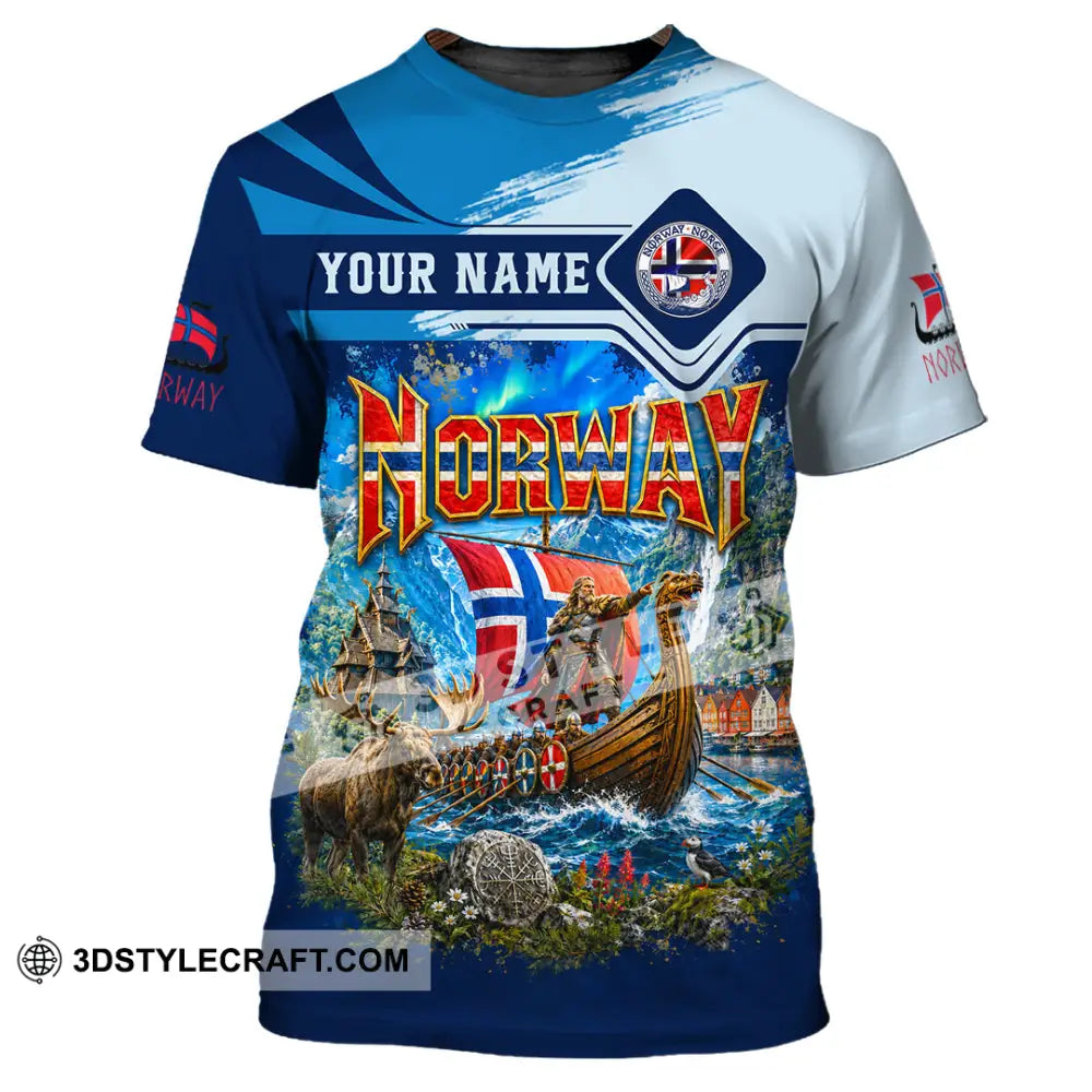 Unisex Shirt - Custom Norway Shirt - T-Shirt / S - T-shirt