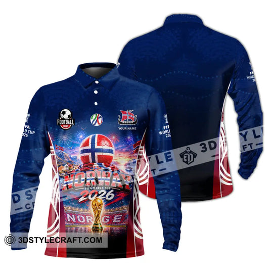 Unisex Shirt - Custom Norway World Cup 2026 Shirt style option 4