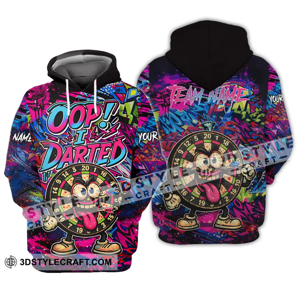 Unisex Shirt - Custom Oops I Darted 3D Shirt Hoodie / S T-shirt
