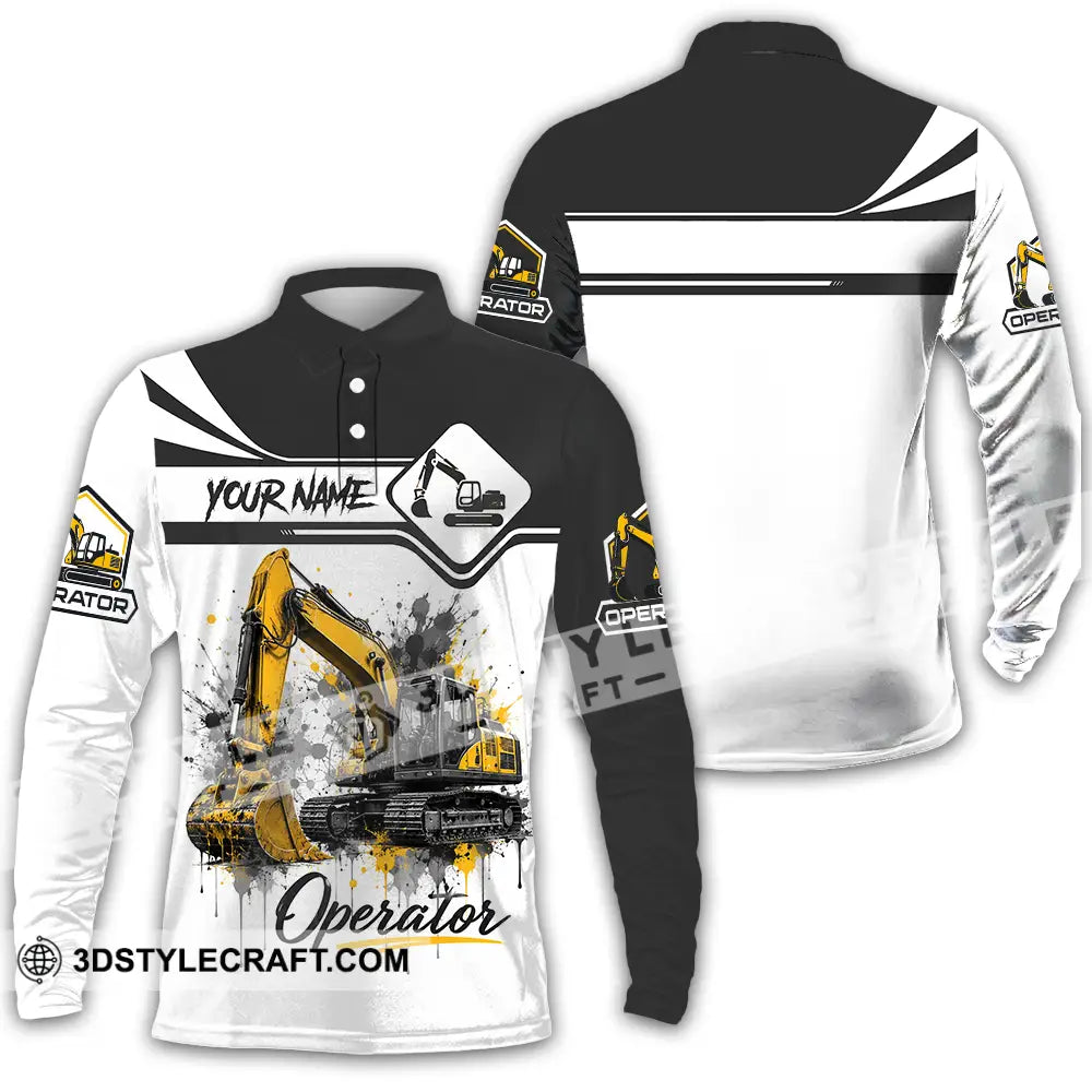 Unisex Shirt - Custom Operator Shirt - Long Sleeve Polo / S - T-shirt