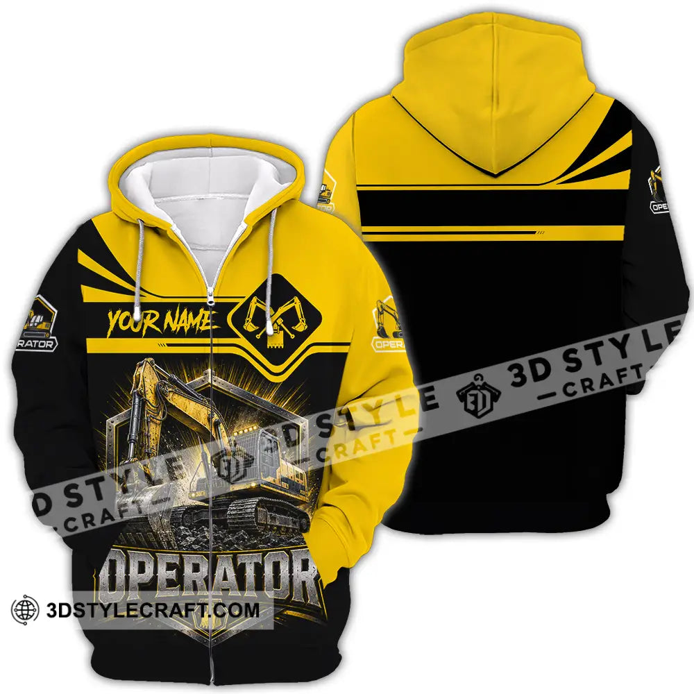 Unisex Shirt - Custom Operator Shirt - Zipper Hoodie / S - T-shirt