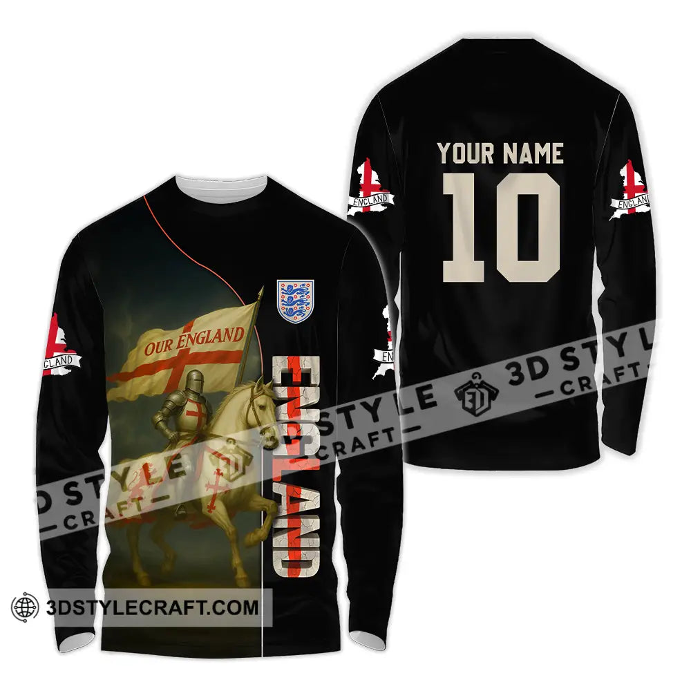 Unisex Shirt - Custom Our England Shirt Long Sleeve Shirt / S T-shirt