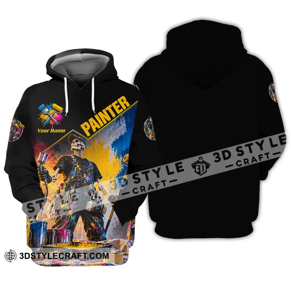 Unisex Shirt - Custom Painter Shirt - Hoodie / S - T-shirt
