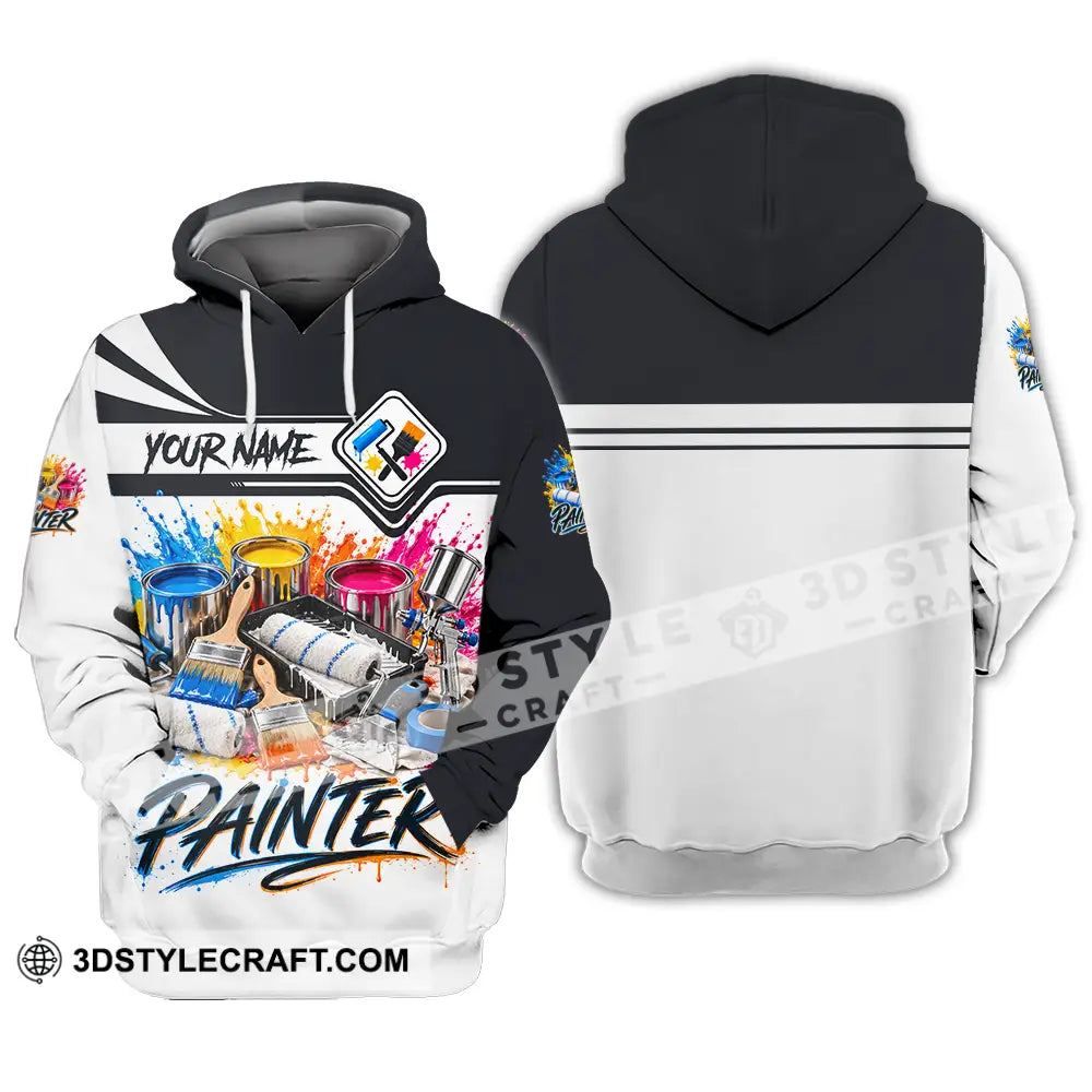 Unisex Shirt - Custom Painter Shirt - Hoodie / S - T-shirt