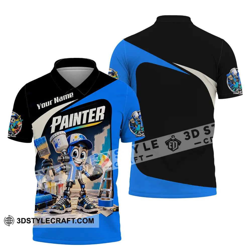 Unisex Shirt - Custom Painter Shirt - Polo Shirt / S - T-shirt