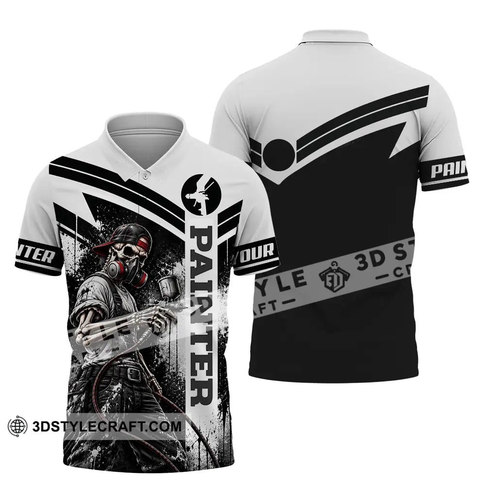 Unisex Shirt - Custom Painter Shirt - Polo Shirt / S - T-shirt