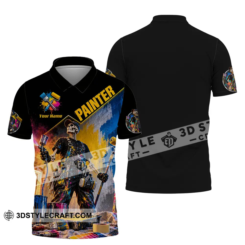Unisex Shirt - Custom Painter Shirt - Polo Shirt / S - T-shirt