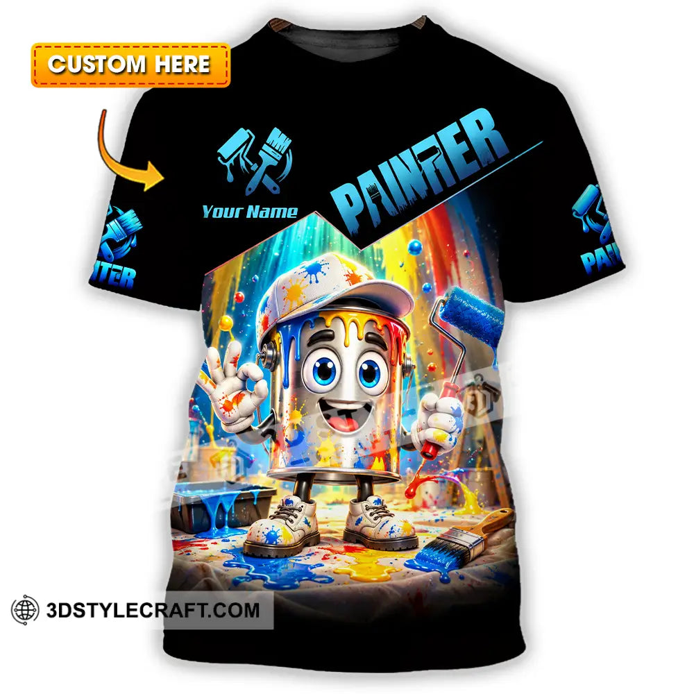 Unisex Shirt - Custom Painter Shirt - T-shirt