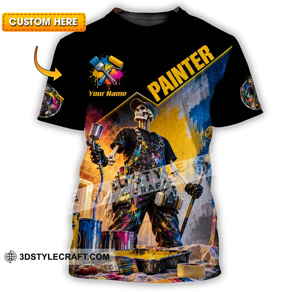 Unisex Shirt - Custom Painter Shirt - T-shirt
