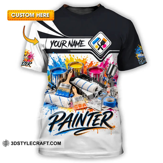 Unisex Shirt - Custom Painter Shirt style option 1