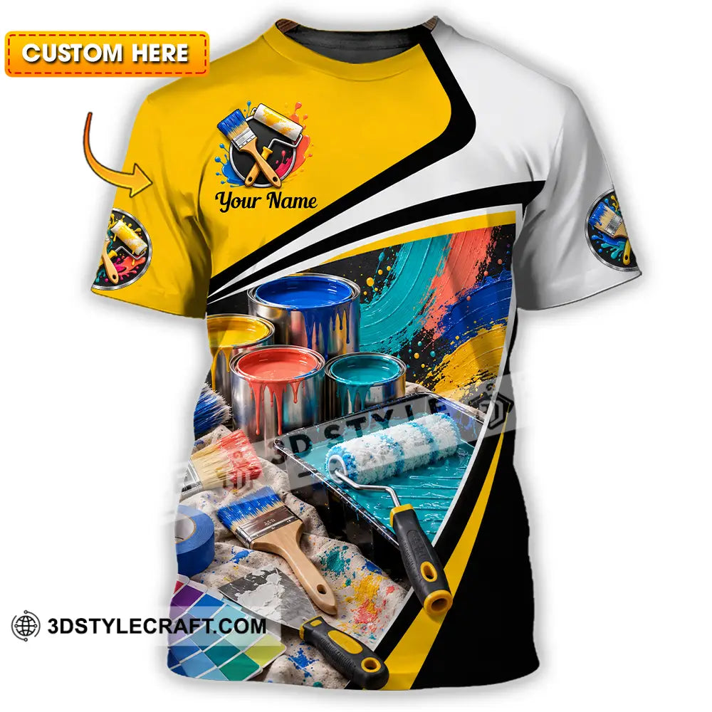 Unisex Shirt - Custom Painter Shirt - T-shirt