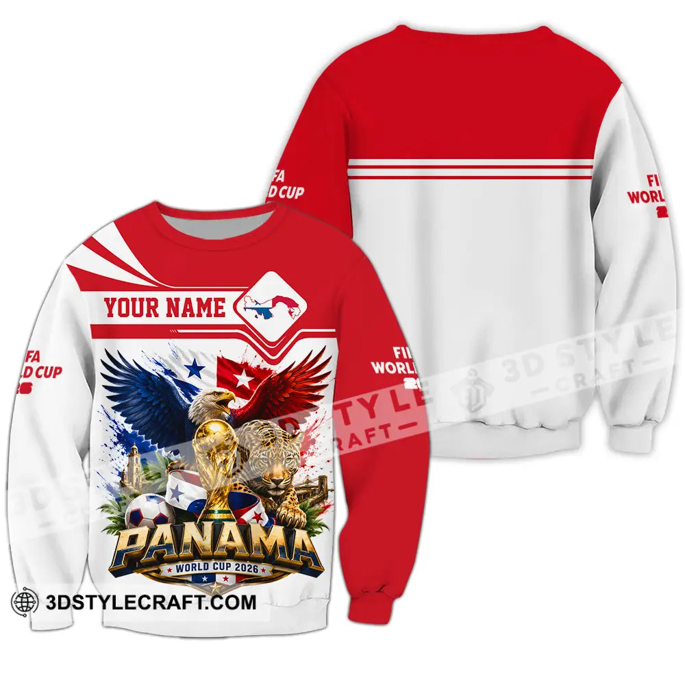 Unisex Shirt - Custom Panama World Cup 2026 Shirt - Long Sleeve / S - T-shirt