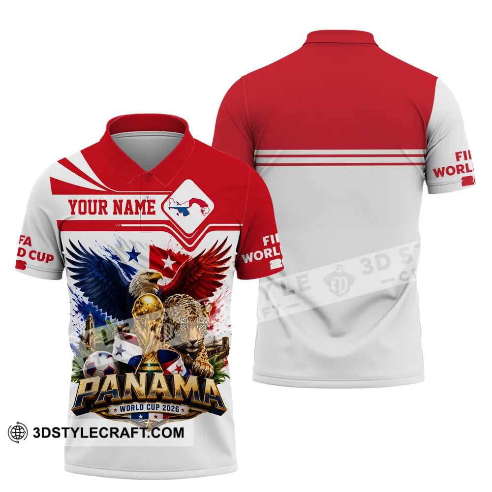Unisex Shirt - Custom Panama World Cup 2026 Shirt - Polo Shirt / S - T-shirt