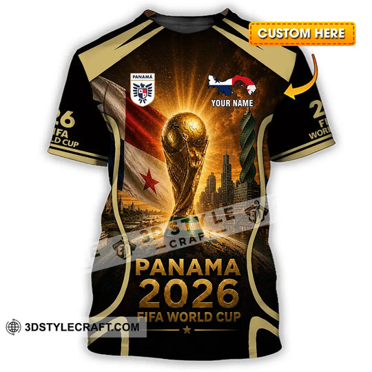 Unisex Shirt - Custom Panama World Cup 2026 Shirt style option 1