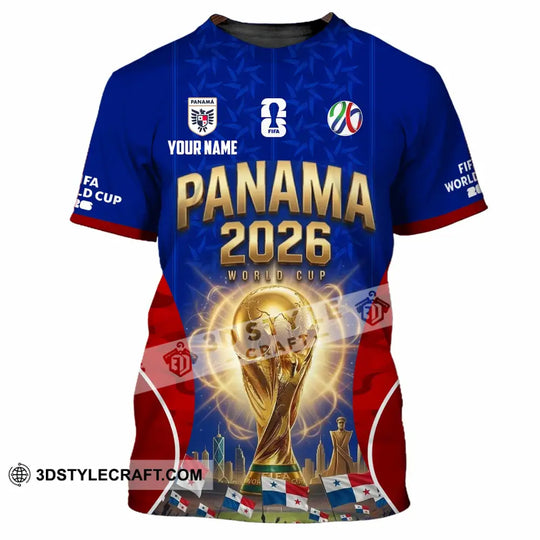 Unisex Shirt - Custom Panama World Cup 2026 Shirt style option 4