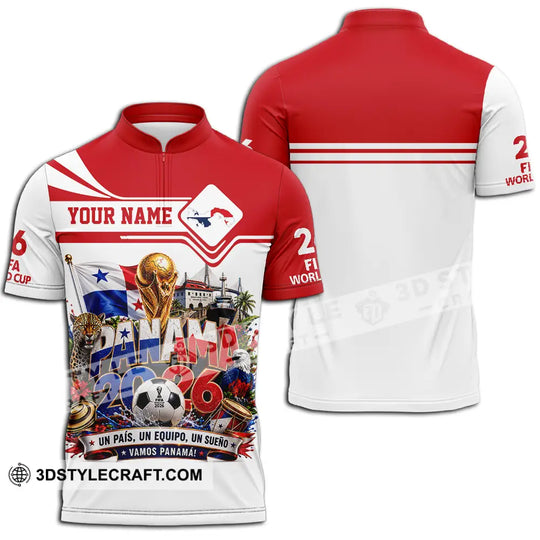 Unisex Shirt - Custom Panama World Cup 2026 Shirt style option 2