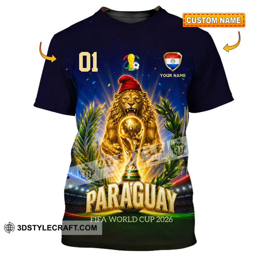 Unisex Shirt - Custom Paraguay World Cup 2026 Shirt - T-shirt