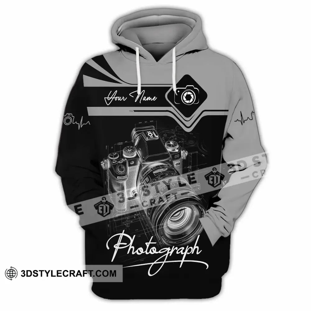 Unisex Shirt - Custom Photograph 3D Shirt Hoodie / S T-shirt