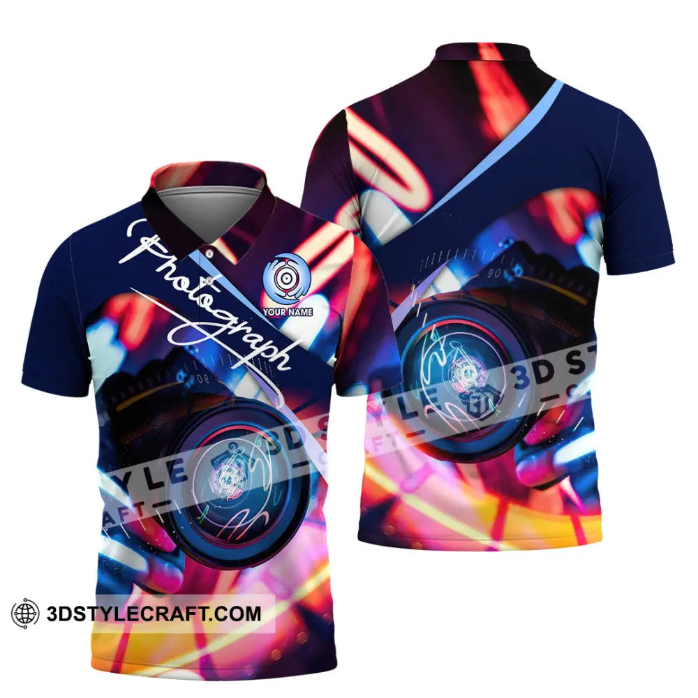 Unisex Shirt - Custom Photograph 3D Shirt Polo Shirt / S T-shirt