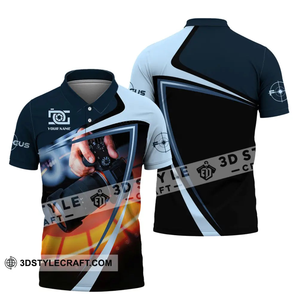 Unisex Shirt - Custom Photograph 3D Shirt Polo Shirt / S T-shirt