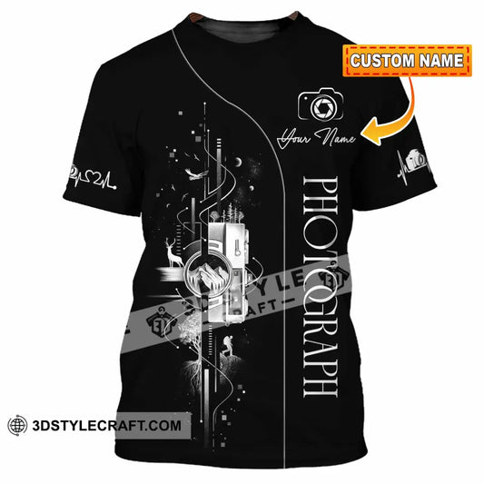 Unisex Shirt - Custom Photograph 3D Shirt - T-shirt