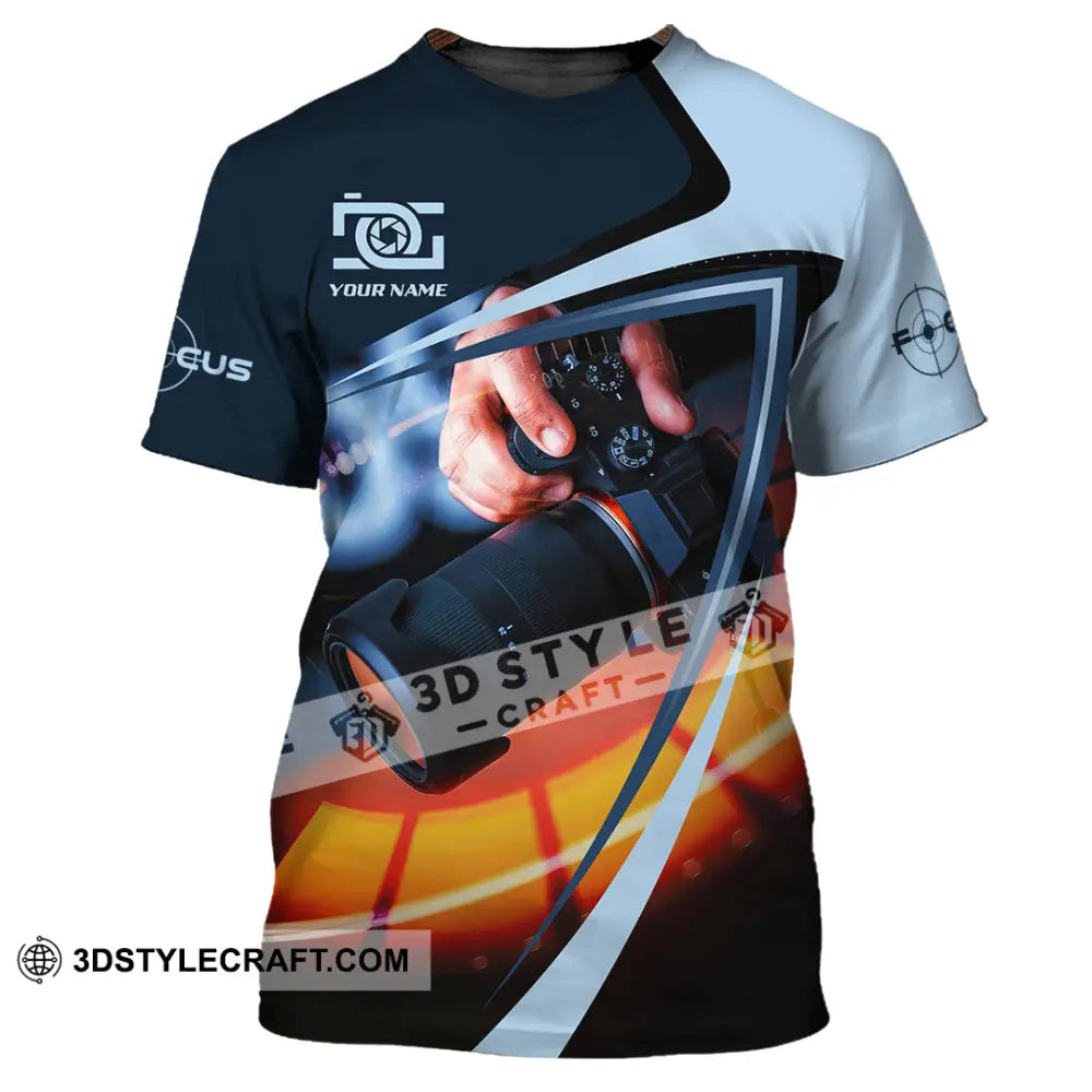 Unisex Shirt - Custom Photograph 3D Shirt T-Shirt / S T-shirt