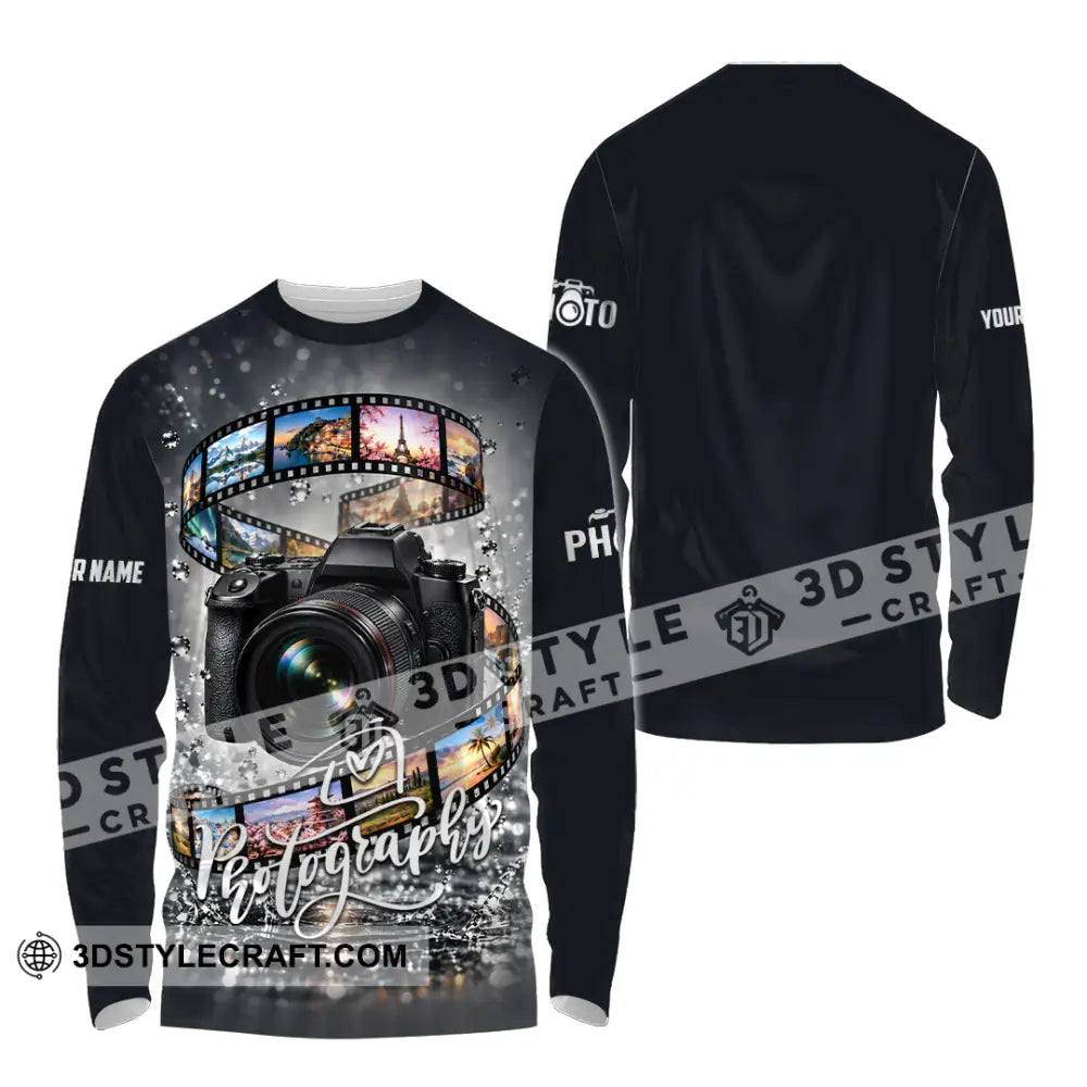 Unisex Shirt - Custom Photograph Shirt - Long Sleeve Shirt / S - T-shirt