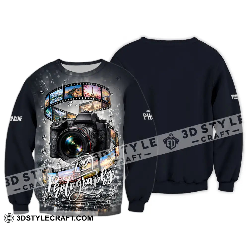 Unisex Shirt - Custom Photograph Shirt - Long Sleeve / S - T-shirt