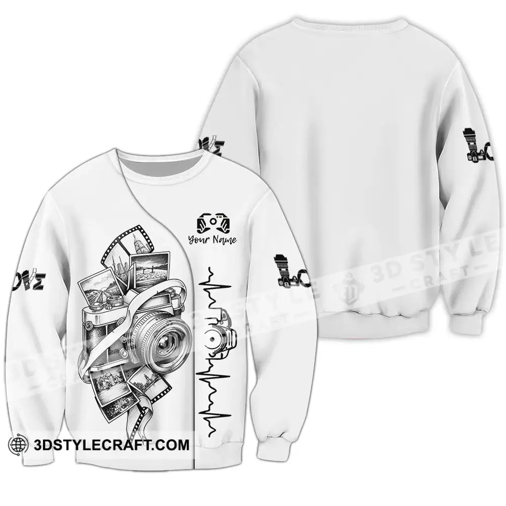 Unisex Shirt - Custom Photographer Shirt - Long Sleeve / S - T-shirt