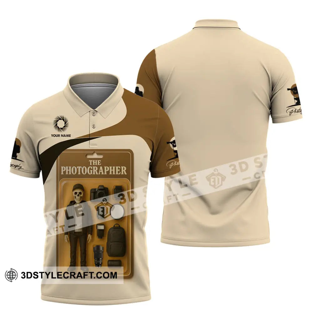 Unisex Shirt - Custom Photographer Shirt Polo Shirt / S T-shirt