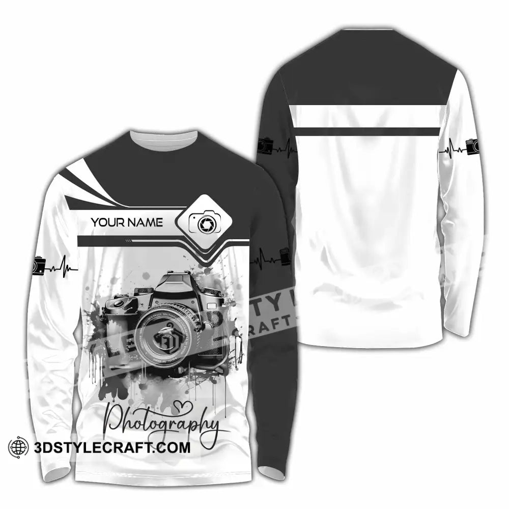Unisex Shirt - Custom Photography 2026 3D Shirt - Long Sleeve Shirt / S - T-shirt