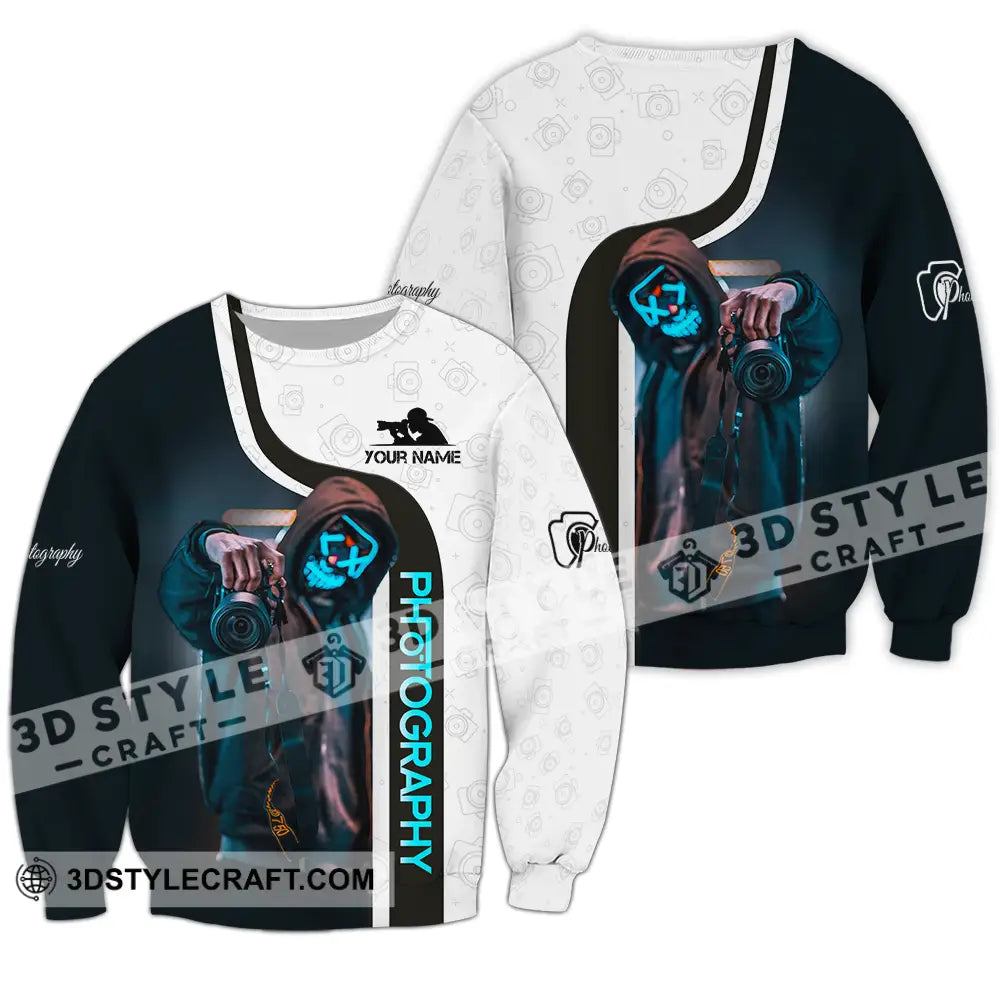 Unisex Shirt - Custom Photography 3D Shirt Long Sleeve / S T-shirt