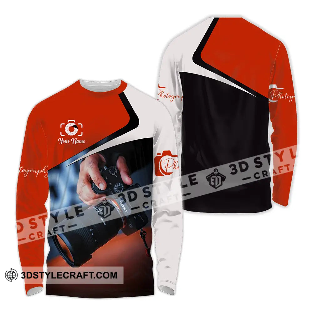 Unisex Shirt - Custom Photography 3D Shirt - Long Sleeve Shirt / S - T-shirt