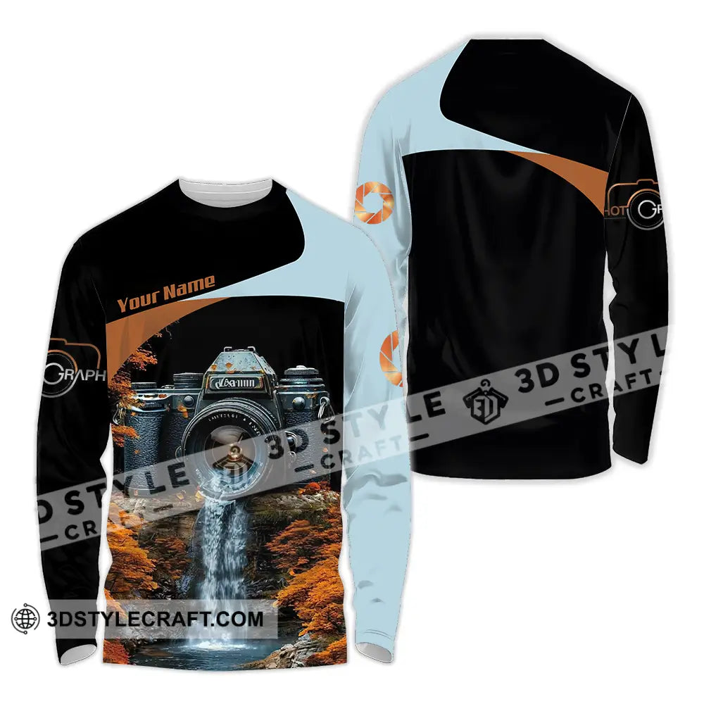 Unisex Shirt - Custom Photography 3D Shirt - Long Sleeve Shirt / S - T-shirt